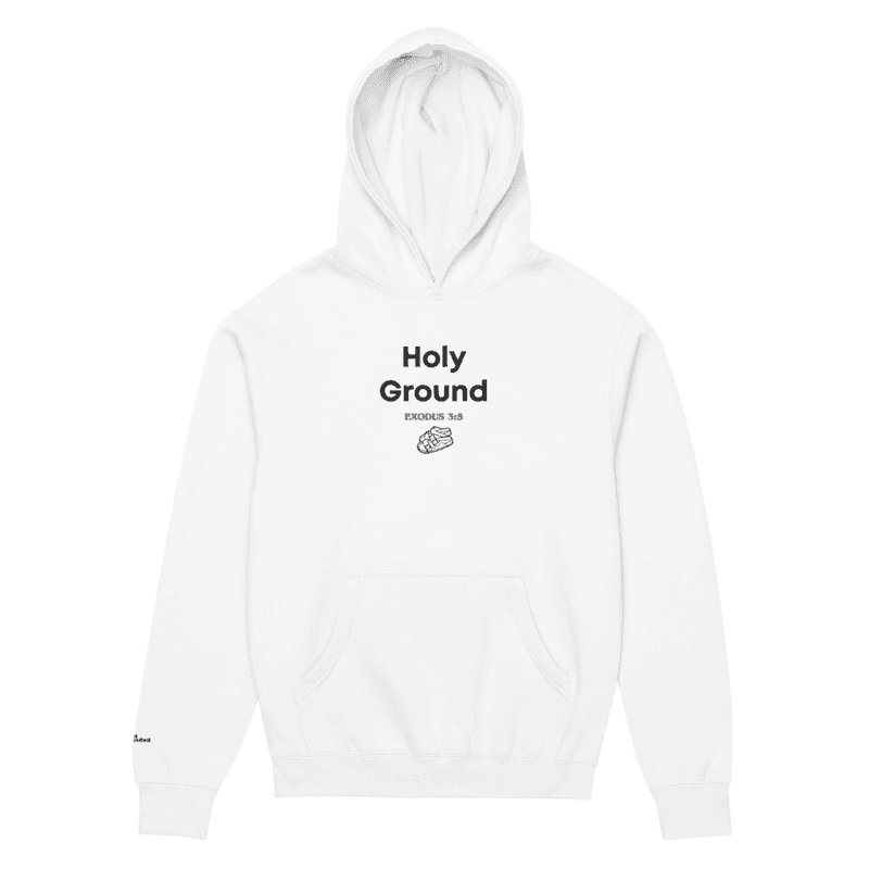 Holy Ground Hoodie (White)